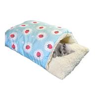 Mlllokfki Cozy Cat Bed, Slipper Shape Cat Bed, Washable Cat Cave, Semi Enclosed Cat Bed, Cute Covered Cat Bed, Cat and Dog Bed, 48 x 34 cm Cat Bed, Soft Cat Bed Cave, Comfortable Pet Bed,
