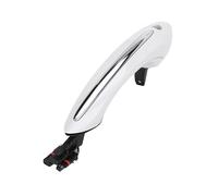 MLLNPP Poignée De Porte D'accès Confort Extérieur Avant Arrière De Voiture Sans Clé Pour Série 5 7 F07 F10 F11 F01 F02 520 535 51217231931(White Color)