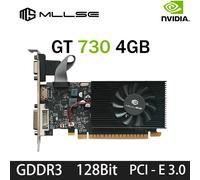 MLLSE GT730 4GB GT740 4GB carte graphique GDDR3 128Bit DVI VGA PCI-E 3.0 Geforce GPU Gt 730 carte vidéo De jeu Placa De vidéo GT 730 4GB