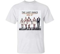 MLNB EFGHJ Michael Scottie Pippen, Dennis Rodman The Last Dance T-Shirt Manches Courtes(3X-Large)