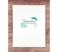 MLNSUNNY Lot de 10 feuilles de papier pour sachet de thé d'artiste pour art mixte, 30 x 200 cm, grand papier blanc fait à la main, papier artisanal décoratif résistant à l'humidité pour collage,