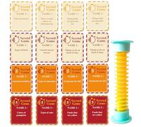 MLOLM Cartes de jeu de 5 secondes de Thanksgiving - 108 - Règle de 5 secondes - Avec sablier de 5 secondes - Jeu de voyage - Think Fast Shout Out Answers