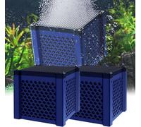 MLordoarf Cubes filtrants à charbon actif pour abreuvoirs à chevaux, aquariums et étangs - Filtre à eau respectueux de l'environnement pour nettoyer les impuretés et les odeurs
