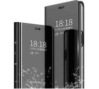MLOTECH Compatible Coque xiaomi Mi 11 étui+ Protection Écran [2 Pièces] Flip Clear View Translucide Miroir Cover Standing 360°[1207]