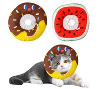 MLPKOI Collerettes pour Chats, Confort Collerette pour Chat Rréglable, Doux Collerettes en Forme, Souple et Confortable, Collier Élisabéthain Post-Opératoire, pour la Récupération de Chat