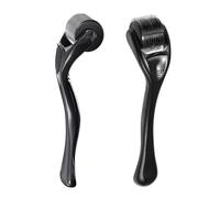 MLPKOI Dermaroller pour Repousse des Cheveux et Barbe, Roller Micro Aiguille pour Stimule Repousse Cheveux/Pousse Barbe, Rouleau Microneedling pour Visage, Roller Barbe pour hommes et femmes