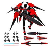 MLPKOI T13 Figurine ArticuléE Set (Assemblage Terminé), 3D Imprimé Figurines d'action, T13 Action Figure Multi Articulations, Décorants De Bureau pour Les Amateurs De Jeu Toys