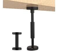 MLqkpwy Lot de 2 barres de support télescopiques, support de montage à une main, support télescopique, tendeur de porte, 3ème système de support de main, lève-cloison sèche et barres de charge,