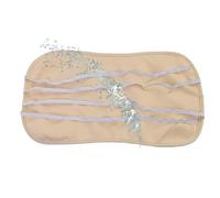 MLqkpwy Pack Huile de Ricin Bio - Coussinet de compression pour packs d'huile de ricin souple,Paquet élastique d'aide au sommeil enveloppant d'huile de ricin biologique, moins de gâchis, sans chaleur,