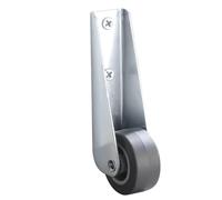 MLqkpwy Roulettes, roulettes industrielles - Roue directionnelle avec support long | Roues à montage latéral pour différents types de meubles, roues à roulettes lisses et silencieuses