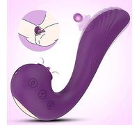 MLQUC Vībràdoré Ŝexừal Para Mujer Púnto Ġ, Ŝucçionàdor de Çlîtoriș Víbradör É Timụladôr Vaĝinål Jūgueťeş Ŝexừalẹ Pareja, Eštimüladộr Ānal Con 10 Modo de Vībraçióņ, Ilencio O