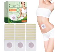 MLRUQRX 10 Patchs Minceur Naturels À Base De Plantes, Discrets Et Confortables Pour Ventre Plat (Blanc, Nouveau Modèle)