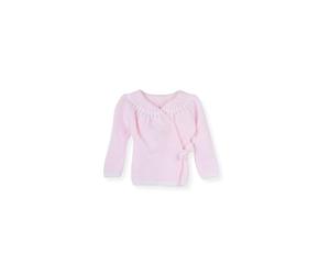 MLT Brassière à Liens - Bébé - Naissance/Maternité (FR/ES, Âge, 0 Mois, 1 Mois, Rose Layette)