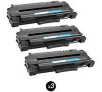 MLT-D1052L / ML1910 Cartouche Compatible de Toner d'encre pour SamsungML-1910/1910K/1915 - Noir lot de 3 Noir G