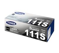 MLT-D111S Compatible Cartouche de Toner Remplacement pour Samsung D111S MLT-D111L D111L pour Samsung M2070 pour Xpress M2070W M2026W M2070FW M2026 M2022W M2022 M2020 M2020W M2021 M2071 (Noir, 2-Pack)