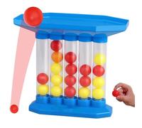 Mlthcig Lanceur De 4 Balles Rebondissantes Et Explosantes - Jeu Société 3D pour S'amuser en Multijoueur, Cadeaux Fête Les Fêtes, Jeu Société, Reliez Même Couleur À La Suite(1PC)