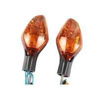 MLTLKPPVNG Moto Clignotants Compatible avec Honda Pour Rebel 300 500 CMX300 CMX500 MSX125 Grom/SF 125 Clignotant avant et arrière moto(Orange)