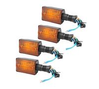 MLTLKPPVNG Moto Clignotants Compatible Avec Yamaha Pour XT350 XT600 XT550 XT250 FZ750 1985-2000 2/4 Pièces Moto Frein Arrière Clignotants Indicateurs(4pcs)