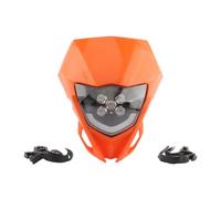MLTLKPPVNG Phares Avant Compatible Avec Yamaha WR YZ 250 450 Carénage De Phare Pour Moto Tout-terrain Enduro Et Motocross(Orange)