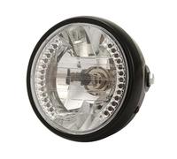 MLTLKPPVNG Phares Avant Phare De Moto 7" Avec Clignotants Compatible Yamaha Virago XV 250 500 700 750 920 1100 V-Star XVS 650 950 1300