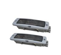 MLTLKPPVNG plafonniers intérieurs 1/2PCS Compatible Avec Skoda Fabia Superb Lampe De Lecture Arrière Plafonnier Bouton 3B0947291b(Grey-2PCS)