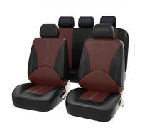 MLUQPEZUZ Housse de siège Voiture, pour VW Golf3 Golf5 Golf6 Golf7 GTI Convertible Wagon Tour VAR Ensemble Complet Cuir PU imperméable Protection Durable Accessoires intérieur Auto,C