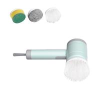 MLWSKERTY 2. Brosse Électrique Multi-Angle Alimentée par USB pour L'élimination De La Crasse D'huile dans Les Éviers Les Sols La Salle De Bains La Brosse Électrique pour La Vaisselle Et La Cuisine