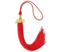 MLWSKERTY 2026 Commemorative Tassels with Year Charm for Bachelor Caps Academic Gown Ceremony Decoration Tassels for Graduation Cap