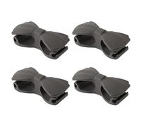 MLWSKERTY 4pcs Appareils De Cuisine Organisateurs Câbles Bowknot Shape Cords Holders Management and Fixation Dispositif Facile À Utiliser Clip Gestion des Lignes Données