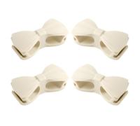 MLWSKERTY 4pcs Appareils De Cuisine Organisateurs Câbles Bowknot Shape Cords Holders Management and Fixation Dispositif Facile À Utiliser Clip Gestion des Lignes Données