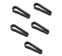 MLWSKERTY 5 Pièces Mousqueton Extérieur Boucle Gants en Plastique Boucles Accessoires Connexion Fixer Crochets Facile À Utiliser À Boucle De Tente Sangle De Suspension