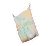 MLWSKERTY Abri Suspendu en Polaire pour Planeurs De Sucre Couchage Lavable en Machine Animaux Compagnie avec Coutures Renforcées Utilisation Intérieure Et Extérieure Petit Couchage