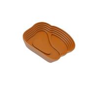 MLWSKERTY Amphibians Feeding Soaking Pool Plastic Multifunctional Reptiles Habitat Water Bowl Platform with Step Design Reptiles Sunbathing and Station