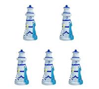 MLWSKERTY Aquariums Artificiel Lighthouse Landscape Fish Tanks Castles Décorations pour Aquariums Terrarium Shrimp Ornements Résines Aquarium Ornements