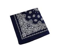 MLWSKERTY Bandana multi-usage en coton à de noix de cajou, foulard de tête à la mode, couvre-chef de fête pour femmes et hommes, couvre-chef de danse de rue, accessoire de mode