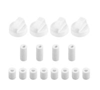 MLWSKERTY Bouton De Remplacement De Cuisinière Résistant À La Commande De Four Moderne avec Adaptateur Accessoires De Remplacement De Gaz