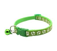 MLWSKERTY Collier Accessoire De Chats Mode avec Cloches Couleurs Lumineuses Paws Collier Cou Imprimé pour Formation À La Marche Extérieure Utilisez des Cloches Compagnie Charme