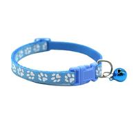 MLWSKERTY Collier Accessoire De Chats Mode avec Cloches Couleurs Lumineuses Paws Collier Cou Imprimé pour Formation À La Marche Extérieure Utilisez des Cloches Compagnie Charme