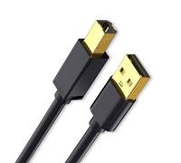 MLWSKERTY Connecteurs Plaqués Or Imprimante USB du Câble USB2.0 pour Améliorer La Conductivité Et Les Dernières Performances Câblé Imprimante USB