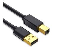 MLWSKERTY Connecteurs Plaqués Or Imprimante USB du Câble USB2.0 pour Améliorer La Conductivité Et Les Dernières Performances Câblé Imprimante USB