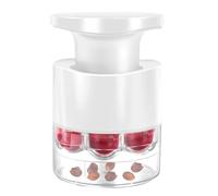 MLWSKERTY Dénoyauteur De Cerises en ABS Qualité Alimentaire Conceptions Presse Efficaces À 7 Trous Outil Préparation Fruits sans Danger pour La Famille pour Les Noix Et Outil en