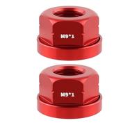 MLWSKERTY Écrou De Bride Vélo en Alliage Roue Arrière À Installation Rapide pour Pignon Fixe Et Vélos Montagne Écrou Vélo Résistant Intempéries