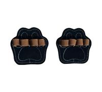 MLWSKERTY Fitness Gym Grip Pads Poignées Protecteur Haltérophilie Gym Grip Pad 4 Doigts Gants D'entraînement pour Haltérophilie Antidérapant Pull Up Pad