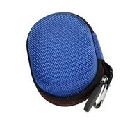 MLWSKERTY Hard Shell Protective Case with Water Resistant Design Metal Carabiner for Earphone Secure Portable Fabric Storage Shockproof EVA Earbuds Storage Box