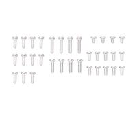 MLWSKERTY Jeu De Vis Anticorrosion pour Appareils Auditifs Portables RQ Idéal Les Passionnés Et Les Techniciens De Réparation Vis Antirouille Tourne-Disque