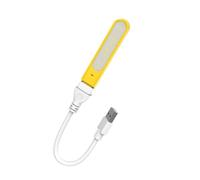 MLWSKERTY Lampe LED avec Prise USB, veilleuse pour Ordinateur, Chargeur d ' Alimentation Mobile, Lampe de Livre, Protection des Yeux, Lecture pour Ordinateur Portable