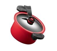 MLWSKERTY Large Pressure Cookware Even Heat Distribution Cooking Pots for Soup and Rice Nonstick Outdoor Camping Cookpot Cooking Pots