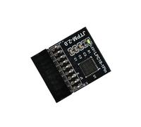 MLWSKERTY Module De Sécurité LPC TPM2.0 Compact À 18 Broches avec Cryptage Rapide pour Améliorer La des PC Et des Serveurs Module De Matérielle Anti-Intrusion