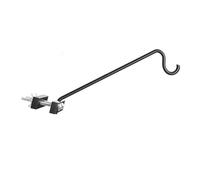 MLWSKERTY Swivels À 360 Degrés Hangle De Rust Proomes Plant pour Les Balcons Rails d'oiseaux D'extérieur Porteurs Black Outdoor Decoration Hook