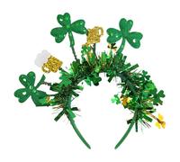 MLWSKERTY Vibranted Green Party Stripes Headband For Patrick's Day Celebration Perfect For Parties And Decorations Patrick's Day Accessories